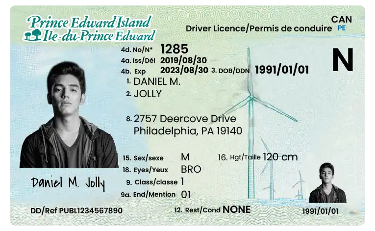 Truck License Prince Edward Island